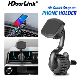 Hdoorlink ที่วางโทรศัพท์มือถือ แบบแม่เหล็ก หมุนได้ 360 องศา อเนกประสงค์ สําหรับติดช่องแอร์รถยนต์