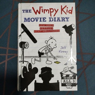 The Wimpy Kid Movie Diary /Jeff Kinney/ปกแข็งสภาพดีมือสอง