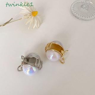 Twinkle1 กิ๊บติดผมโลหะ ประดับไข่มุก ขนาดเล็ก หรูหรา เครื่องประดับ สําหรับผู้หญิง