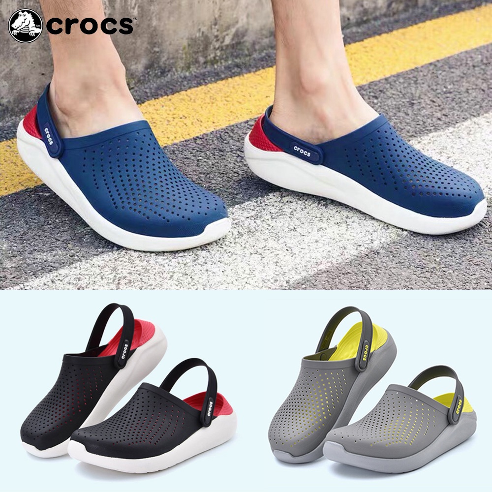 ส่งจากกรุงเทพ Crocs LiteRide Clog รองเท้าคร็อคส์ แท้ รุ่นฮิต ได้ทั้งชายหญิง 100% Unisex Basic Crocs shoes