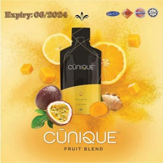 CuniQue is a botanical beverage mix, featuring NovaSOL® curcumin extract