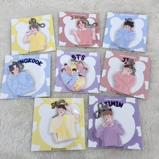 Acrylic Keychain BTS Festa ARMY fanart พวงกุญแจ บีทีเอส บังทัน JIN RM V JIMIN SUGA J-HOPE JUNGKOOK by mommyjiminn