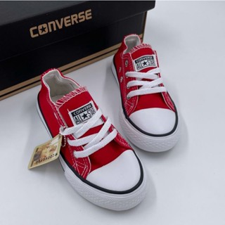 รองเท้าผ้าใบ Converse all star รองเท้าผ้าใบคอนเวิร์ส เด็ก 👦👧 ใส่สบาย