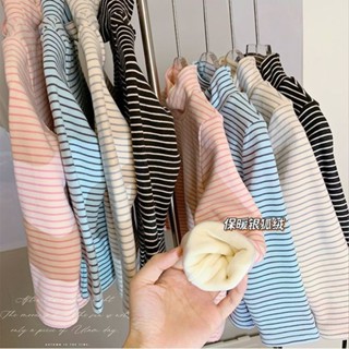 [Babycat] พร้อมส่ง เสื้อกํามะหยี่ คอสูง แบบหนา สไตล์เกาหลี ญี่ปุ่น เยอรมัน ให้ความอบอุ่น เหมาะกับฤดูใบไม้ร่วง ฤดูหนาว สําหรับเด็กผู้หญิง