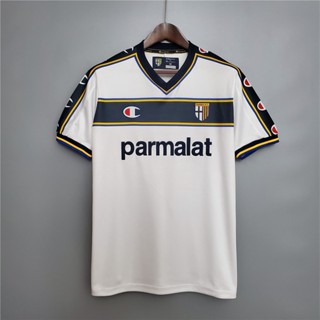 เสื้อกีฬาแขนสั้น ลายทีมชาติฟุตบอล Parma 95 97 1998 1999 2000 1998 1999 2000 สไตล์เรโทร