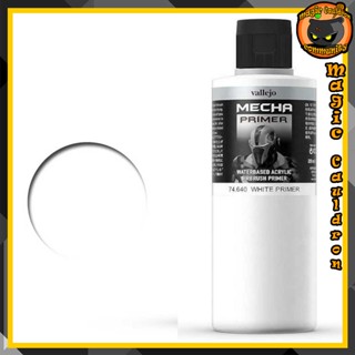 Airbrush Primer White 60-200ml. Vallejo Mecha Color