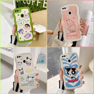 เคส OPPO A5S เคส A12 เคส F9 เคส A7 เคส A3S กรณีโทรศัพท์มือถือซิลิโคนป้องกันการตกหนังแกะขนาดเล็กลายน่ารัก BB1