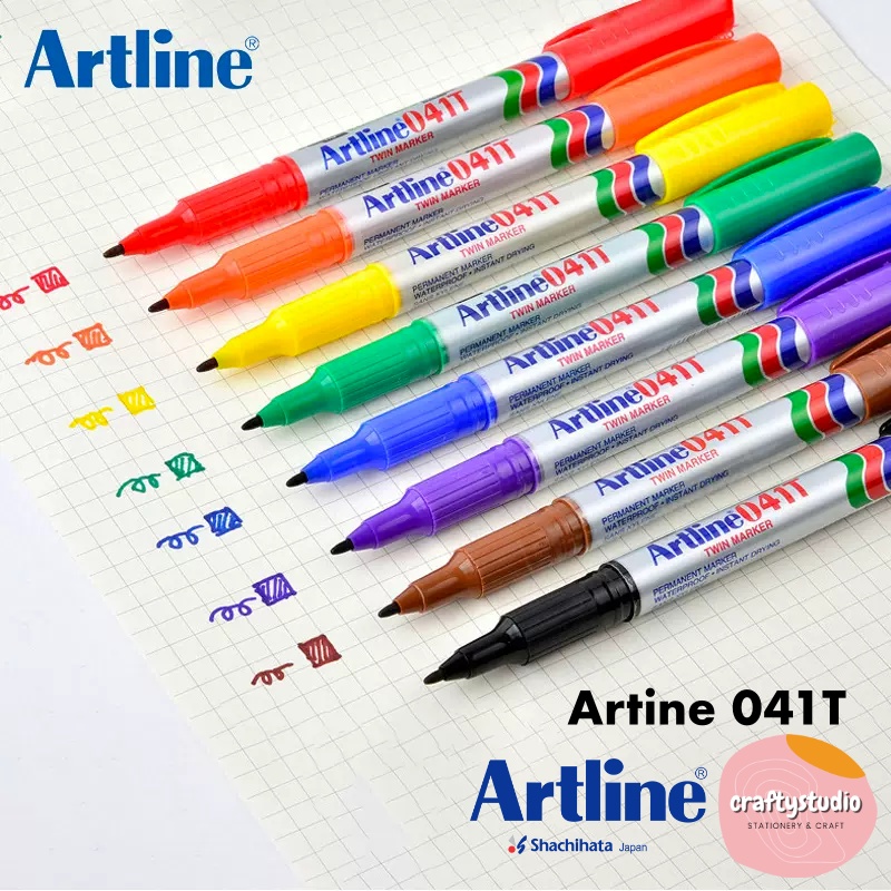 Artline 041T ปากกามาร์กเกอร์ปลายปากกาคู่, ปากกามาร์กเกอร์คู่
