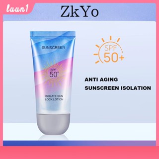 ZKYO ครีมกันแดดZKYO Sunscreen SPF 50 PA+++ 60ML กันแดดราชิ กันแดดราชิ กันแดดหน้าสวยCod