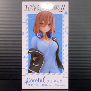 Coreful Figure Miku Nakano: Uniform Ver Renewal (The Quintessential Quintuplets) (TAITO Prize) (เจ้าสาวของผมเป็นแฝดห้า)