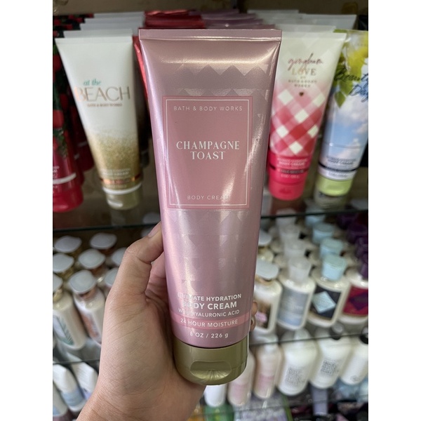 Bath & Body Works Champagne Toast Ultra Shea Body Cream 226ml. ของแท้