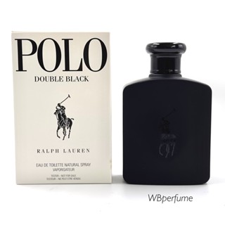 น้ำหอมแท้100% RALPH LAUREN Polo Double Black Eau de Toilette 125 mL Tester