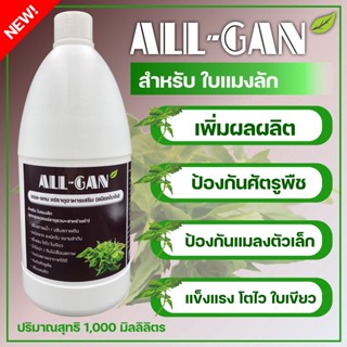 ปุ๋ยน้ำแมงลักป้องกันศัตรูพืชป้องกันแมลงตัวเล็กALL GAN1000ml.ต้านทานโรคบำรุงฟื้นฟูสูตรเข้มข้นใช้ได้นานจากธรรมชาติ100%