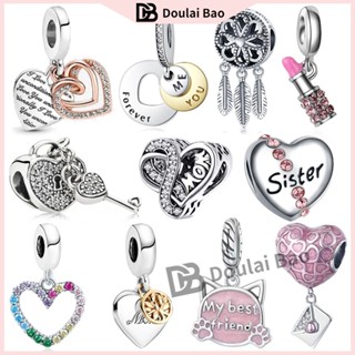 จี้เงิน เกรด 925 รูป Dou Lai Bao Charms And Love สําหรับของขวัญแม่