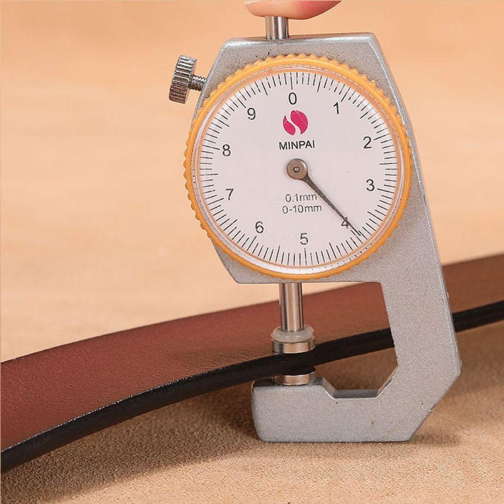 เข็มขัดหนังแท้แบบ casual พร้อมรูสำหรับปรับไซส์ ขนาด 3.3 และ 3.8 ซม. - รูปที่ 5