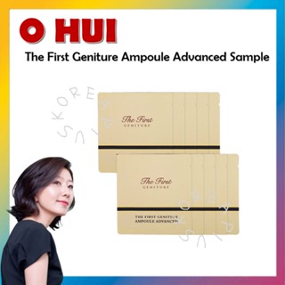 [O HUI] The First Geniture Ampoule Advanced Sample 1ml 120pcs