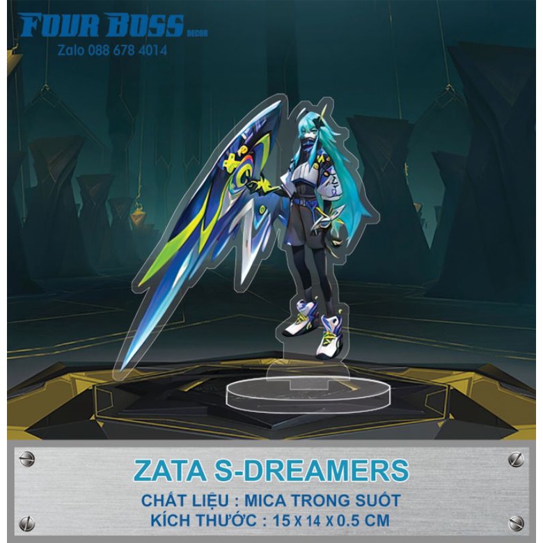 โมเดล Zata S-Dreamers ทั่วไปในเกม Lien Quan Mobile - Arena of Valor