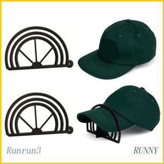 Runny อุปกรณ์ดัดขอบหมวก ทรงโค้ง ไม่ต้องนึ่ง 2 ชิ้น