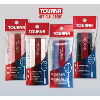 TOURNA TAC Overgrip กริปพันด้ามแบดมินตันและเทนนิส แบบหนึบ - 1 XL ชิ้น กริปไม้เทนนิส กริปไม้แบดมินตัน