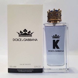 น้ำหอมแท้100% Dolce &amp; Gabbana K EDT men 100 มล. TESTER