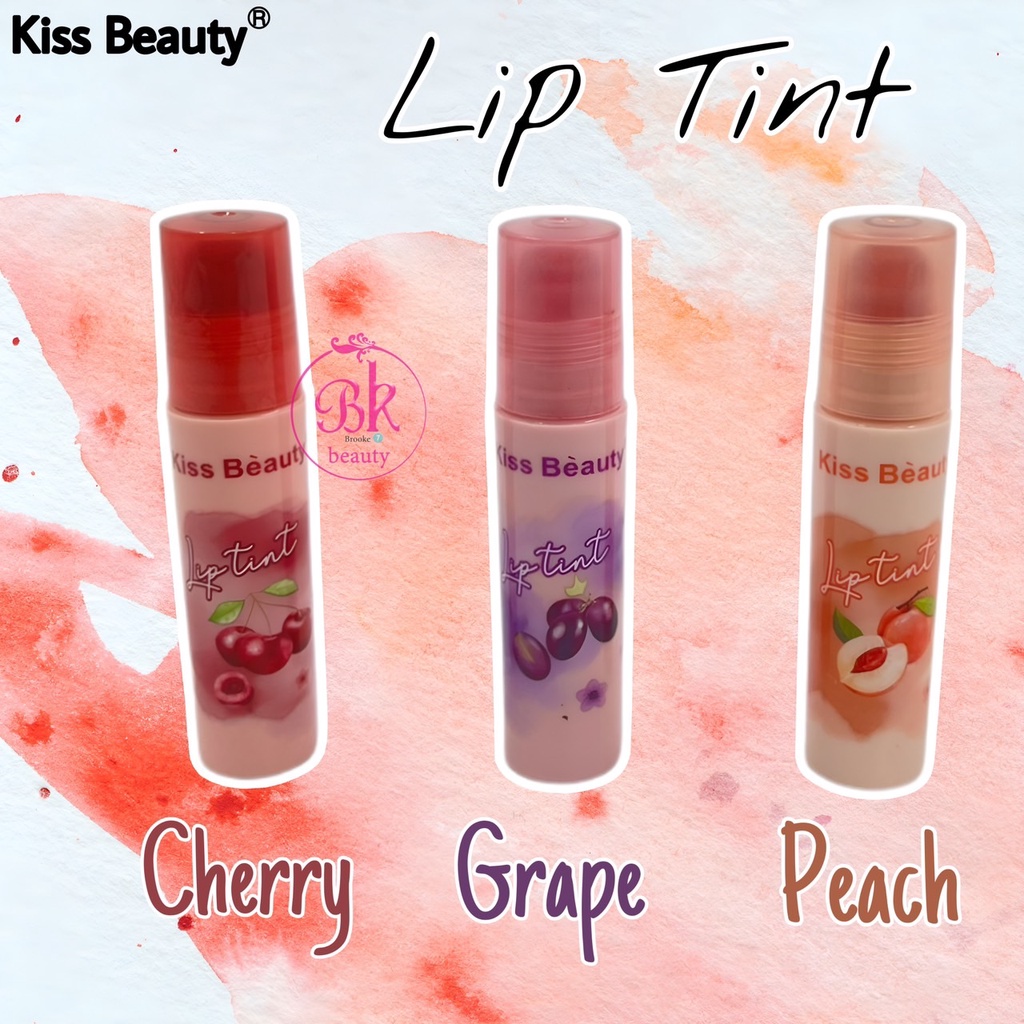 70616-03B Kiss Beauty ลิปทินท์ สีสวยธรรมชาติ ให้ลุคสุดคิ้วท์ ติดทน สีสวยชัด เจลทินท์ lip tint กลิ่นผลไม้