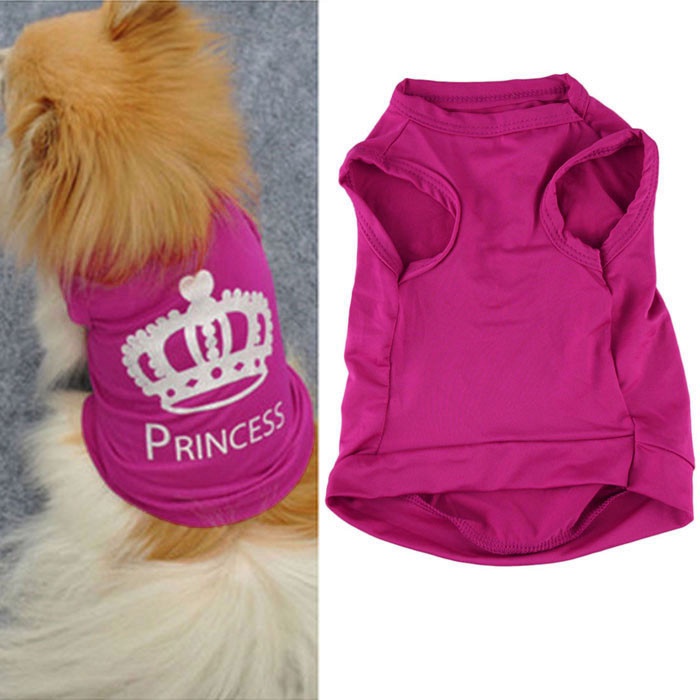 『27Pets』XS-L เสื้อกั๊กมงกุฎน่ารัก สําหรับสัตว์เลี้ยง สุนัข