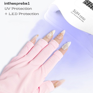 inthespreba1^^ Nail Art Glove UV Protection Glove Anti Black Gloves Protecter For LED Lamp *new