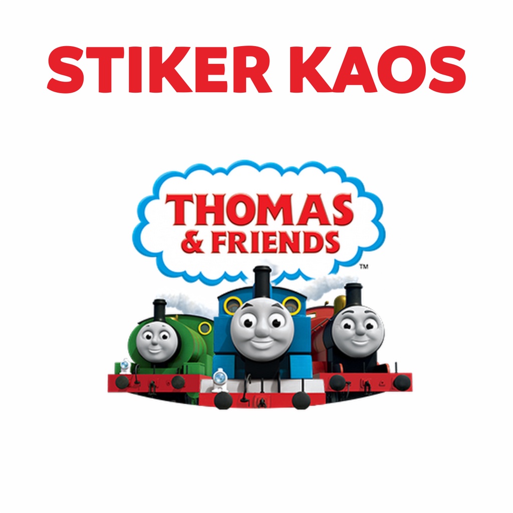 Iron-on Screen-Printed Clothes Stickers / Iron Stickers - THOMAS & FRIENDS - Patch - DTF Bluestiker