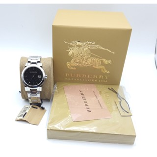 นาฬิกา BURBERRY WOMENS BU9101 LARGE CHECK 34 MM QUARTZ พร้อมกล่อง (ใหม่)