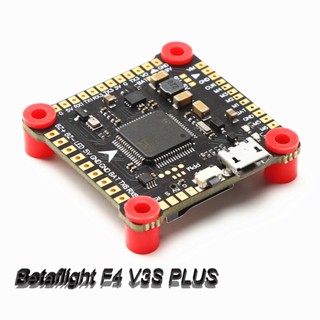 Betaflight F4 V3S PLUS FC บอร์ดควบคุมการบิน BEC เอาท์พุตในตัว BMP280 บารอมิเตอร์ OSD BMI270 Gyro สําหรับโดรนบังคับ QAV250 230