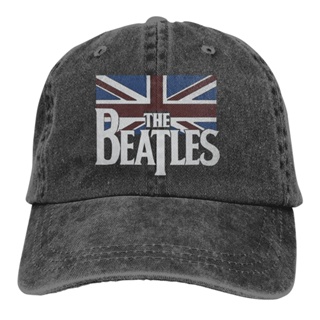 Jlnjjm01mehmbl13 หมวกแก๊ป ลายโลโก้ The Beatles John Lennon Rock สไตล์วินเทจ สําหรับเป็นของขวัญวันเกิด