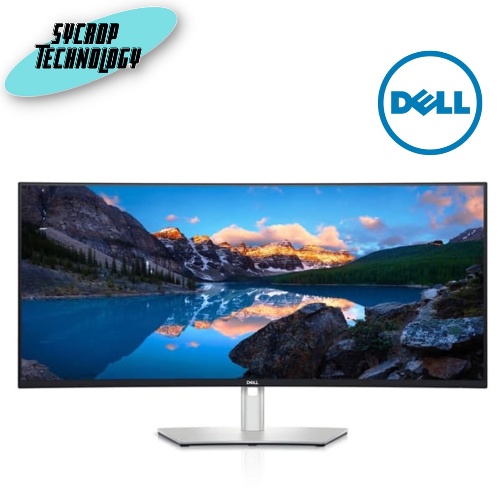 จอมอนิเตอร์ 37.5 นิ้ว Monitor 37.5'' DELL U3821DW (IPS,HDMI,DP, USB-C) CURVE 60Hz ประกันศูนย์ เช็คสิ