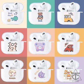 เคส สำหรับ Airpods 1/2/gen1/gen2/Airpods Pro 2 Case TPU เคสนิ่ม เคสใส เคสการ์ตูนน่ารัก Case Airpods 3