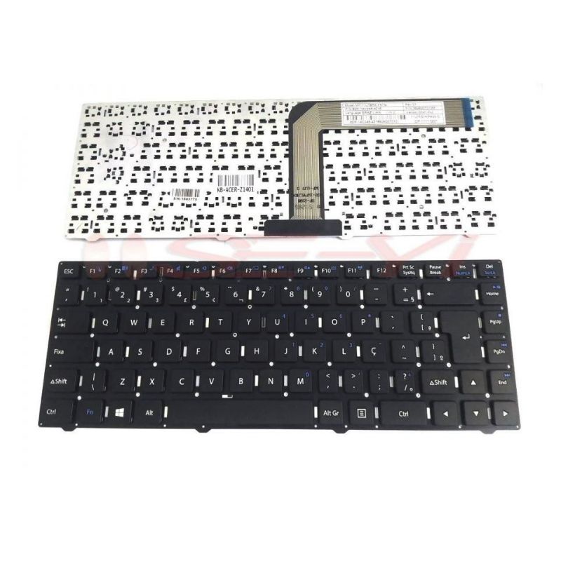 0คีย์บอร์ด Acer Aspire One 14 Z1401 14 Z1402 Z1401-N2940 Z1401-C283 Z1401-C5PX Series