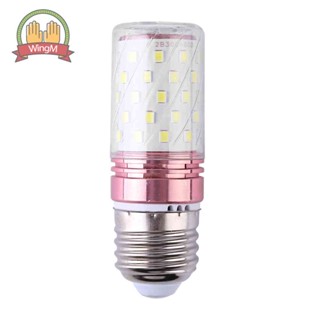 E27 220V LED หลอดไฟข้าวโพด 360 องศา มุมลําแสงสีขาว เปลี่ยนหลอดไฟ COD