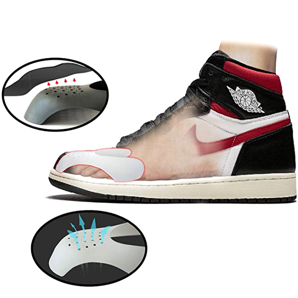 แผ่นดันทรงรองเท้า (1คู่) ไส่ด้านในเพื่อป้องกันการเกิดรอยย่น ของส่วนหัว sneakers