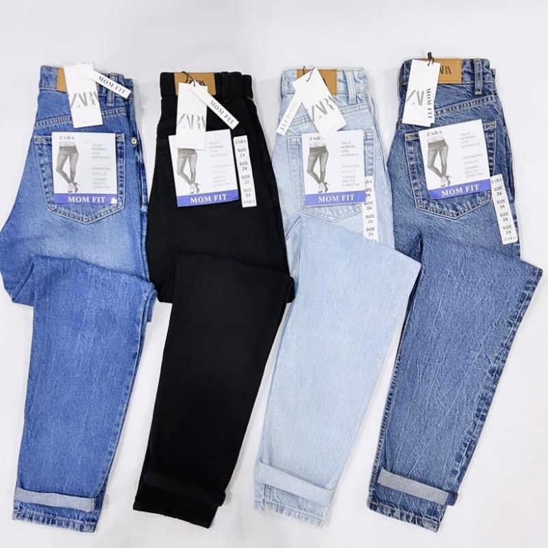 MOM Fit กางเกงยีนส์ผู้หญิง premium.New -mom fit /boyfriend Jeans.