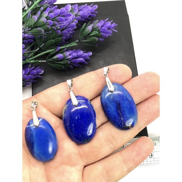 1Pc Natural Royal Blue Lapis Lazuli Pendant premium Quality Lapis Lazuli Cabochon Pendant for Women 