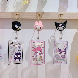 พวงกุญแจใส่บัตร Sanrio ที่ใส่บัตรโยโย่