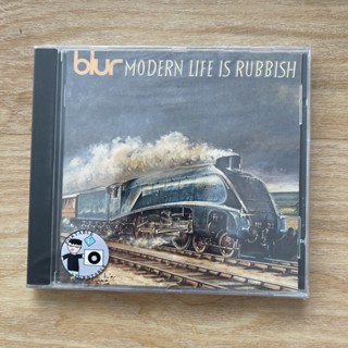 CD ซีดีเพลง แผ่นเพลง Blur ‎– Modern Life Is Rubbish แผ่นแท้ ใหม่ ซีล