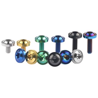 Wanyifa สลักเกลียวไทเทเนียม M6x10-25 มม. OD=16 หัวกระทะ ประแ…