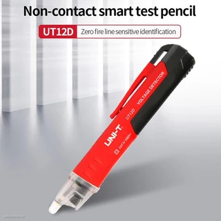 UNI-T UT12D / UT12E / UT12M เครื่องตรวจจับแรงดันไฟฟ้า AC แท่งดินสอแบบไม่สัมผัส ปากกาไฟฟ้า 24V-1000V