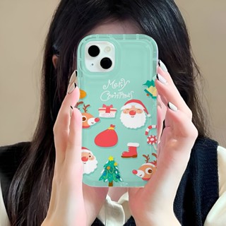 เคสโทรศัพท์มือถือ ลายคริสต์มาส สําหรับ iphone 14promax 11 13 12 7Plus 6 6s XR X XS Max