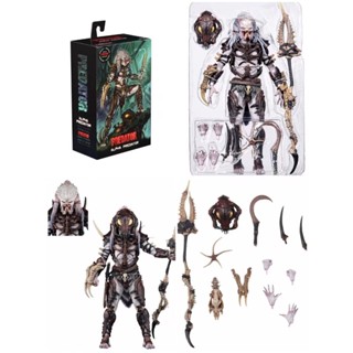 Neca51575 โมเดลฟิกเกอร์ Predator Alpha Alpha Deluxe Edition 23.3 ซม. ขยับได้