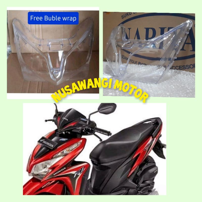 OLD VARIO TECHNO 125 F1 HEADLIGHT GLASS.YEAR.2013