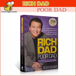 (ใช้โค้ดรับcoinคืน10%ได้) พร้อมส่ง (ภาษาอังกฤษ/English) Rich Dad Poor Dad: What the Rich Teach Their Kids About Money That the Poor and Middle Class Do Not!