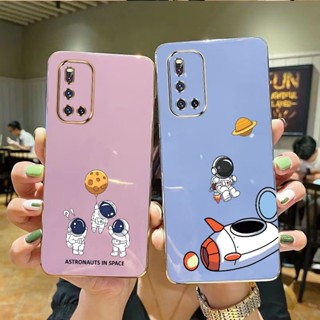 เคส Vivo V19 V17 V25 5G V25 Pro 5G V21 5G V20 V15 Astronaut Soft Case 2B-XQ