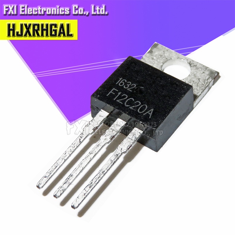 10PCS F12C20A F12C20 F12C20C TO220 TO-220 12C20 ทรานซิสเตอร์ใหม่