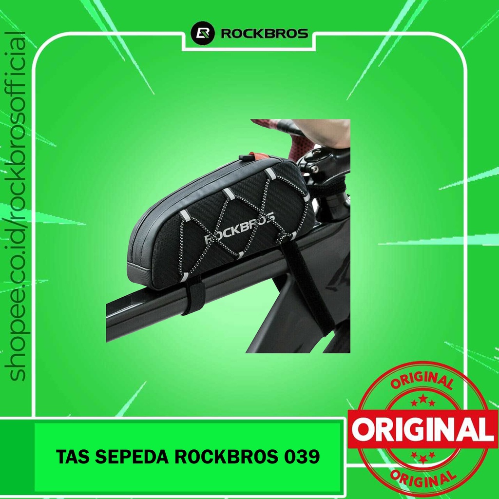 Rockbros 039BK กระเป๋ากรอบท่อหน้า MTB กันน้ํา
