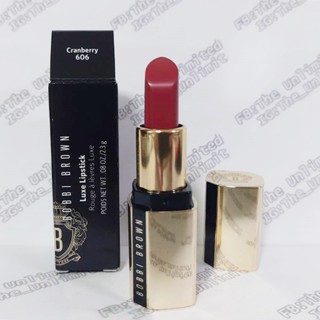 Bobbi Brown Luxe Lipstick 2.3g สี Claret/ Cranberry